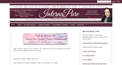 Desktop Screenshot of internapure.com